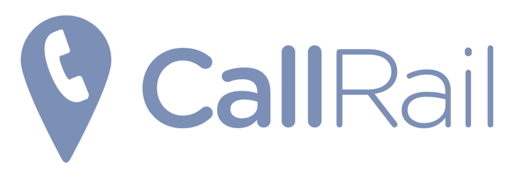 Faded Color CallRail Logo For BlueMarket Systems Website