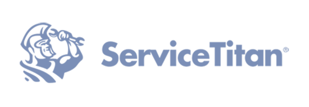 Faded Color ServiceTitan Logo For BlueMarket Systems Website
